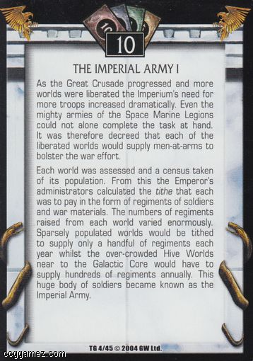 The Imperial Army I